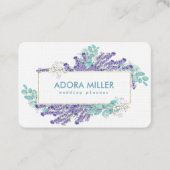 Berufliches Design der Visitenkarte (Vorderseite)