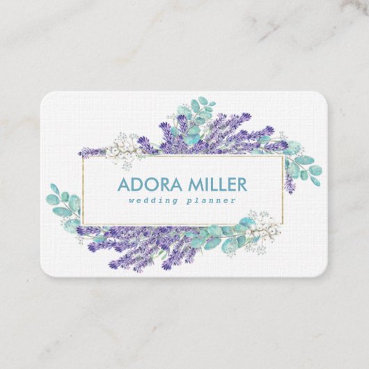 Berufliches Design der Visitenkarte (Vorderseite)