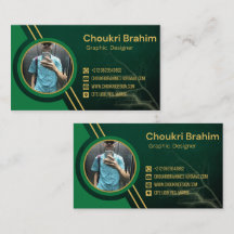 Berufliches Design der Visitenkarte