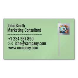 Berufliches Design der Visitenkarte - Sauberkeit u Magnetische Visitenkarte