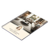 Berufliches Design für das benutzerdefinierte Mono Notizblock (Linke Seite)