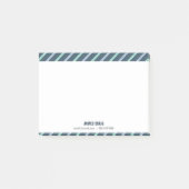 Berufliches einfaches für ihn sauberes männliches post-it klebezettel (Vorderseite)