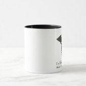 Berufliches einfaches medizinisches Caduceus Schwa Tasse (Zentrum)