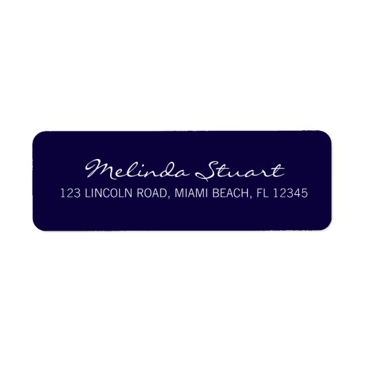 Berufliches einfaches, modernes Navy Blue (Vorne)