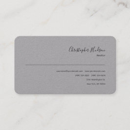 Berufliches einfaches Schlichtes Realtor Real Anwe Visitenkarte