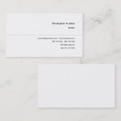 Berufliches einfaches Schlichtes Realtor Real Anwe Visitenkarte (Vorne/Hinten)