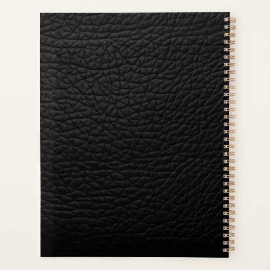 Berufliches Elegant-Löwenlogo Planer (Rückseite)