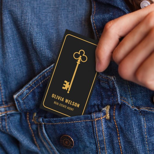 Berufliches Elegantes Anwesen Visitenkarte