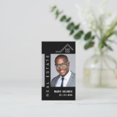 Berufliches Elegantes Anwesen Visitenkarte (Stehend Vorderseite)