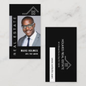 Berufliches Elegantes Anwesen Visitenkarte (Vorne/Hinten)