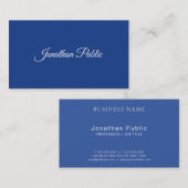 Berufliches elegantes Calligrafy Design Luxus Visitenkarte (Vorne/Hinten)