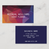 Berufliches elegantes einzigartiges modernes visitenkarte (Vorne/Hinten)