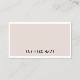 Berufliches elegantes Minimalistisches Unternehmen Visitenkarte