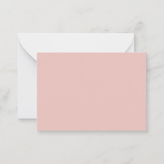 Berufliches Elegantes Modernes, Personalisiert mit Mitteilungskarte (Rückseite)