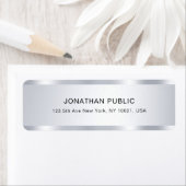 Berufliches elegantes Silver Look Template modern (Insitu)