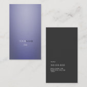 Berufliches elegantes visitenkarte (Vorne/Hinten)