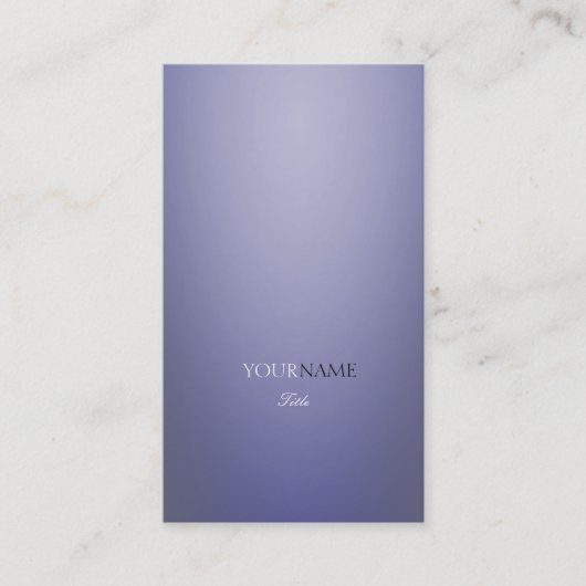 Berufliches elegantes visitenkarte (Vorderseite)