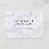 Berufliches Ereignis-Planer-Marmor-Muster Visitenkarte (Vorderseite)