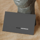 Berufliches feines Logo Modern Einfach Minimalisti Visitenkarte