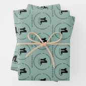 Berufliches Firmenlogo Geschenkpapier Set (Beispiel)