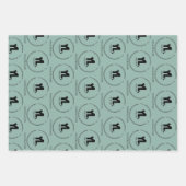 Berufliches Firmenlogo Geschenkpapier Set (Vorderseite)