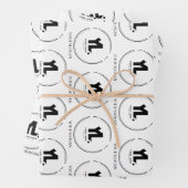 Berufliches Firmenlogo Geschenkpapier Set (Beispiel)