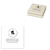 Berufliches Firmenlogo Gummistempel (Stempel)
