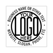 Berufliches Firmenlogo Gummistempel (Prägung)