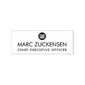 Berufliches Firmenlogo Gummistempel (Prägung)