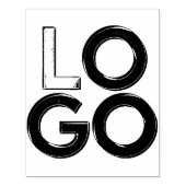 Berufliches Firmenlogo Gummistempel (Prägung)