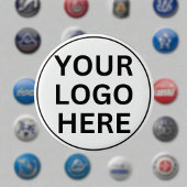 Berufliches Firmenlogo hinzufügen Button