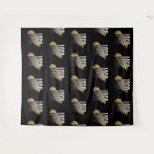 Berufliches Firmenlogo in der Werbung Wandteppich (Vorderseite (Horizontal))