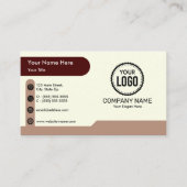 Berufliches Firmenlogo Modern und einfach Visitenkarte (Vorderseite)