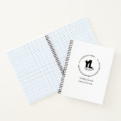 Berufliches Firmenlogo Notizblock (Innenseite)