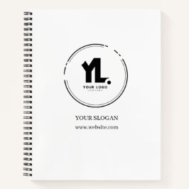 Berufliches Firmenlogo Notizblock