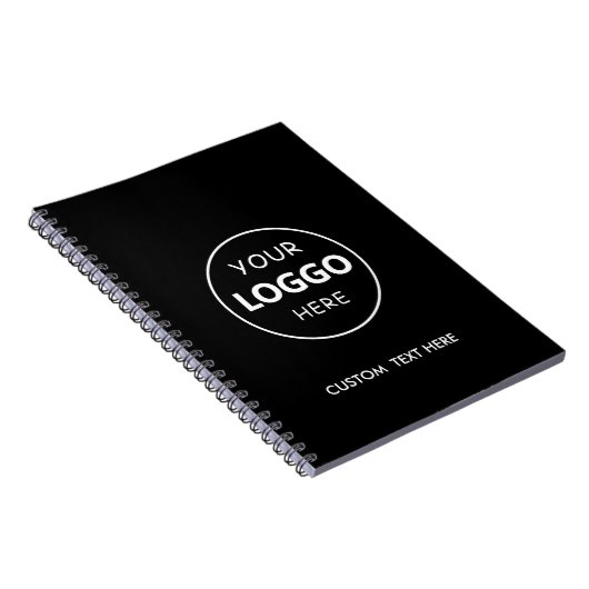 Berufliches Firmenlogo Notizblock (Rechte Seite)