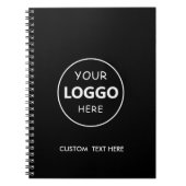 Berufliches Firmenlogo Notizblock (Vorderseite)