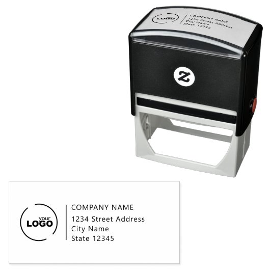 Berufliches Firmenlogo Permastempel (Beispiel)