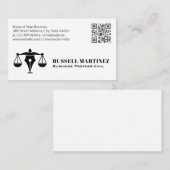 Berufliches Firmenlogo | QR-Code Visitenkarte (Vorne/Hinten)