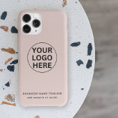 Berufliches Firmenlogo - Rosa Farbe Case-Mate iPhone Hülle