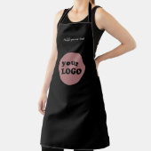 Berufliches Firmenlogo - Schwarz Schürze (InSitu)