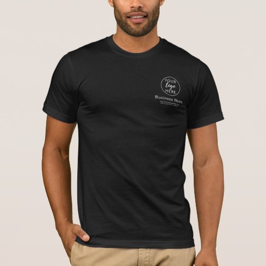 Berufliches Firmenlogo T-Shirt (Vorderseite)
