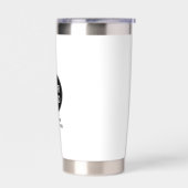 Berufliches Firmenlogo Thermobecher (Links)