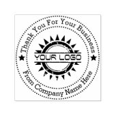 Berufliches Firmenlogo Vielen Dank Permastempel (Design)