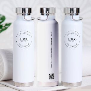 Berufliches Firmenlogo - Website für benutzerdefin Trinkflasche