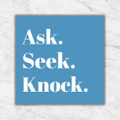 Berufliches Förderkreuz Quadratische Visitenkarte