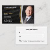 Berufliches Foto der Rechtsanwälte Best Luxury Ern Terminkarte (Vorne/Hinten)