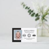 Berufliches Foto für Geschäftsmitarbeiter Visitenkarte (Stehend Vorderseite)