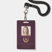 Berufliches Foto für legales Geschäft Personalisi Ausweis (Vorderseite mit Lanyard)
