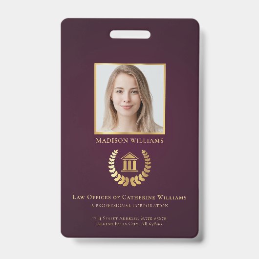 Berufliches Foto für legales Geschäft Personalisi Ausweis (Vorderseite)